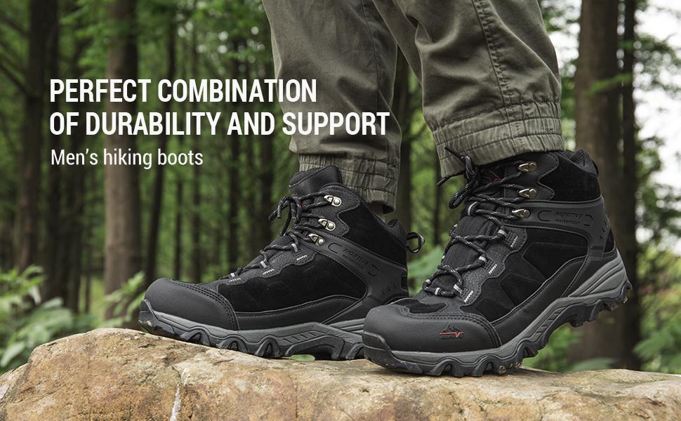 7 Durable Black Hiking Boots for Men To Conquer The Outdoors-Nortiv8