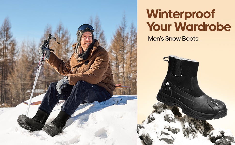 mens slip on boots uk