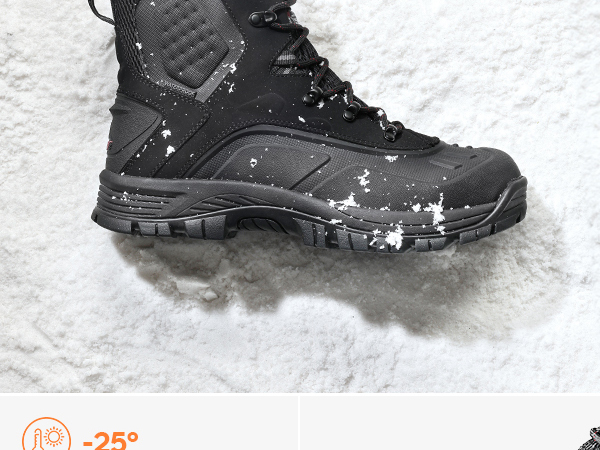 Men's 200g Insulated Snow Boots -Nortiv 8