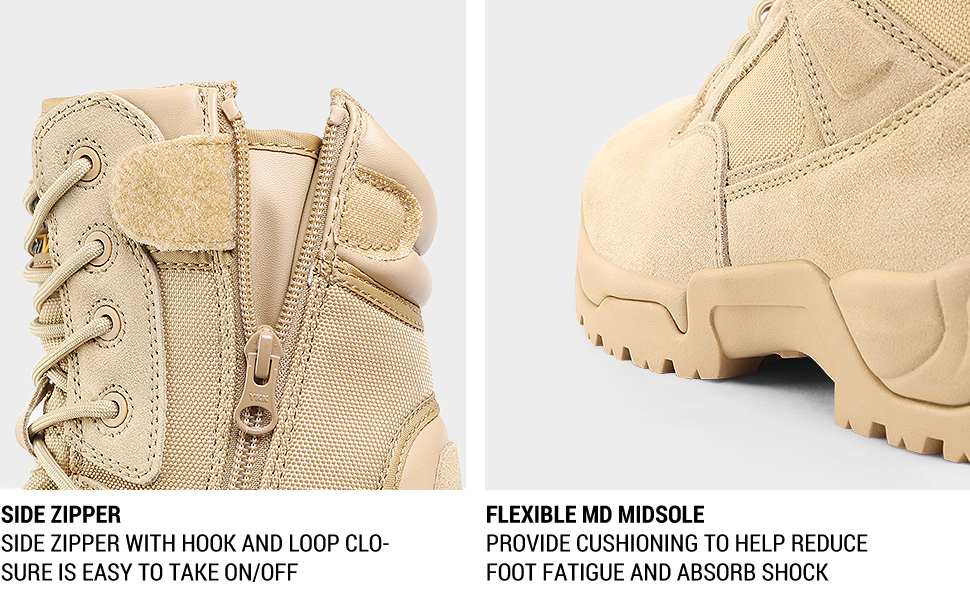 Men's High Top Tactical Research BootsNortiv 8