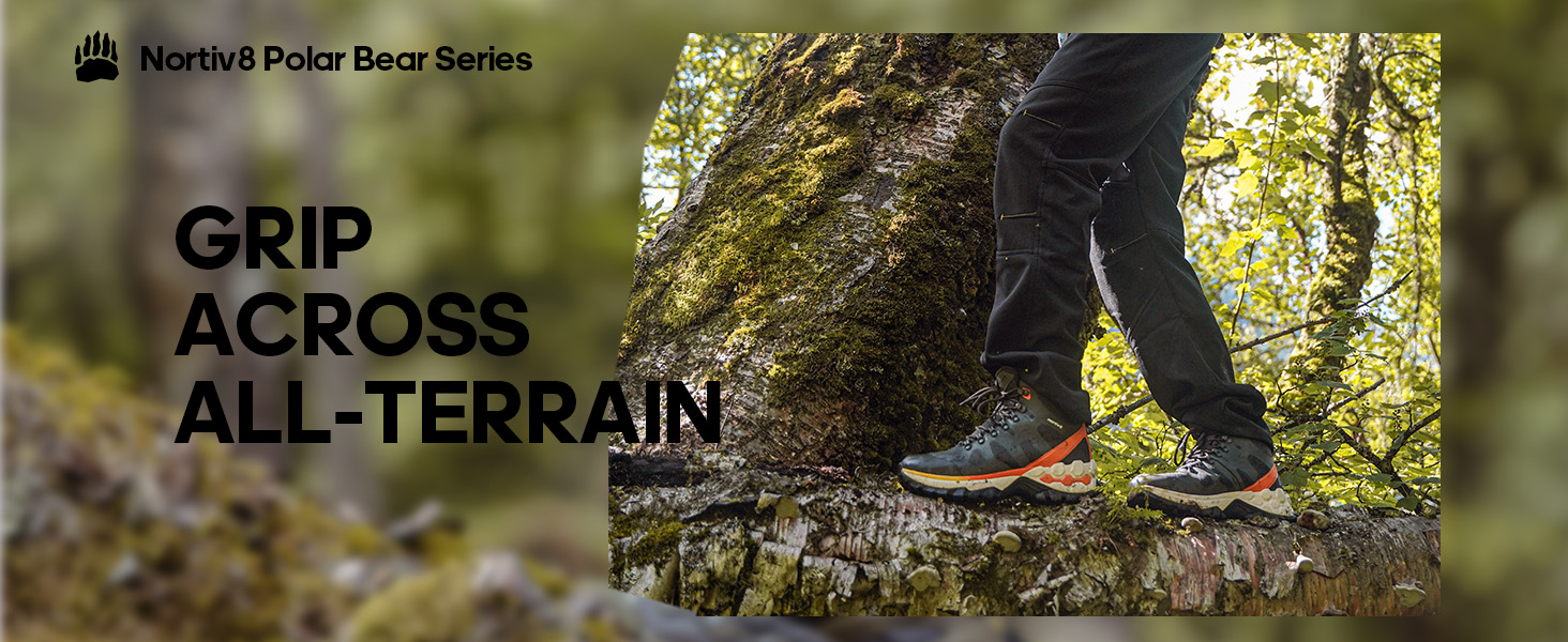 Men's Waterproof Trekking Boots Walking BootsNortiv 8