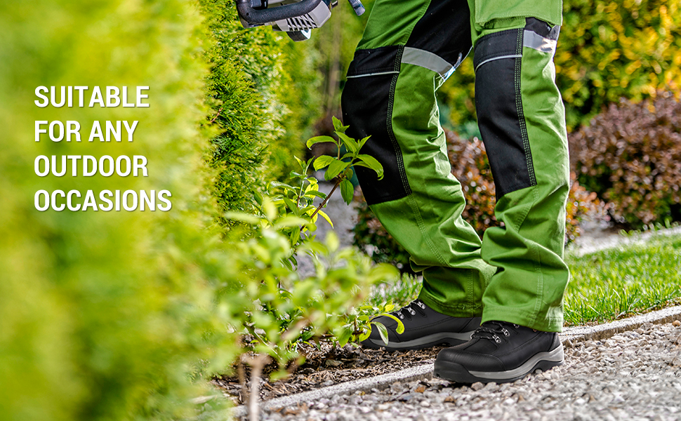 Men's Waterproof Leather Hiking BootsNortiv 8