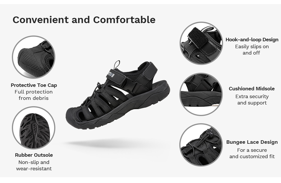 Men's Outdoor Hiking SandalsNortiv 8