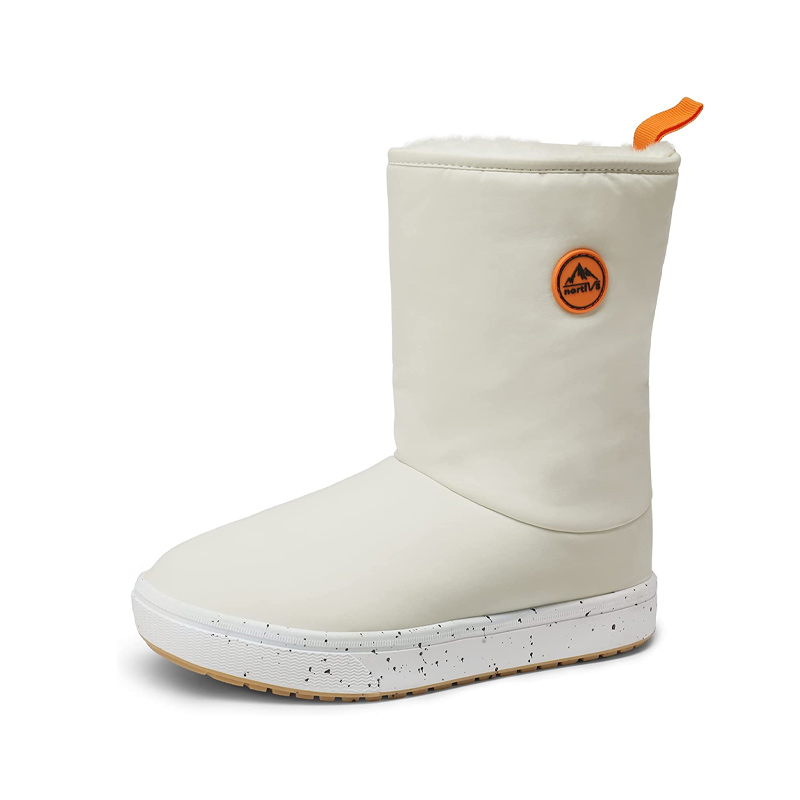 Women's Lightweight Snow Boots Tall Fur BootsNortiv8