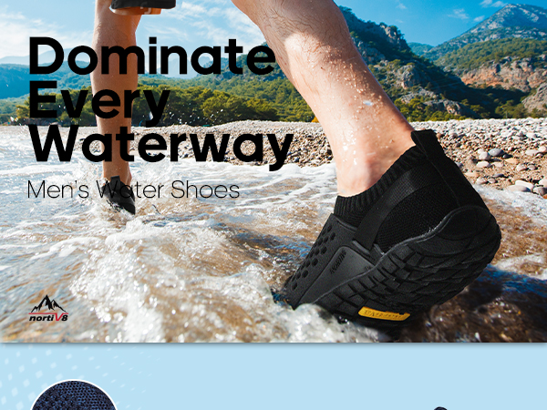 Men s Aqua Water Shoes Swim Shoes Nortiv8