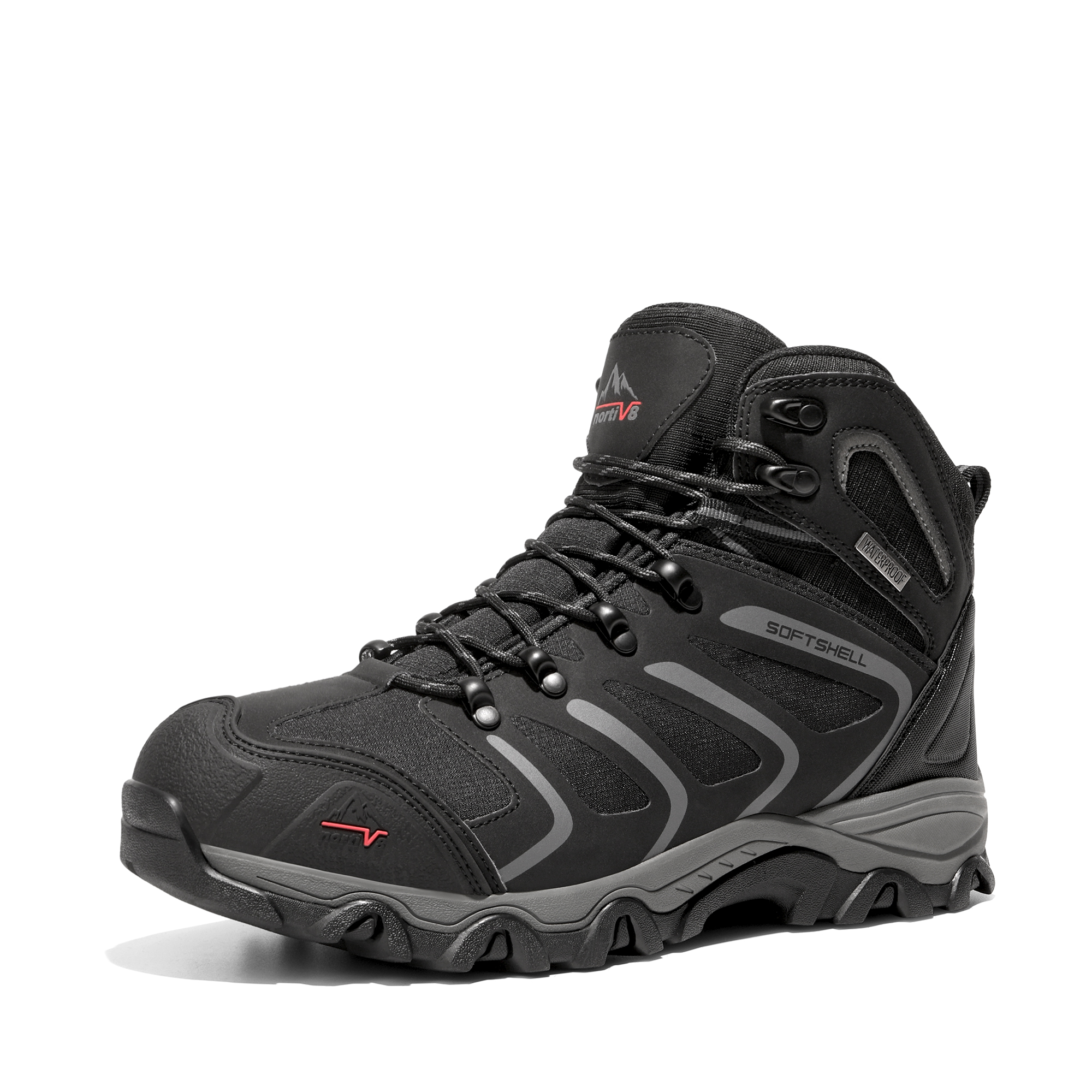 NORTIV 8 Men's Ankle High Waterproof Hiking Boots Kuwait