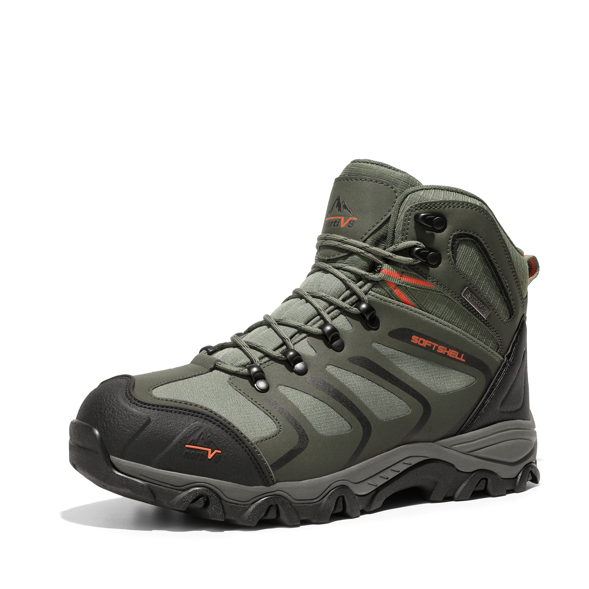 Men s Wide Fit Walking Boots Hiking Boots NORTIV 8