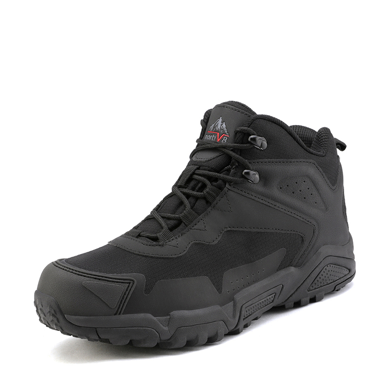 Men's Waterproof Leather Hiking Boots-nortiv8shoes