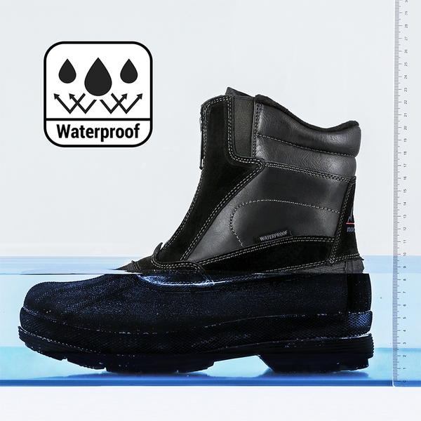 Men's NonSlip Winter Boots Waterproof Snow BootsNortiv8