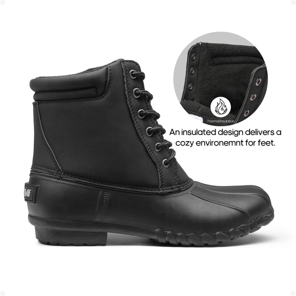 Women's Insulated Duck Boots Snow BootsNortiv8