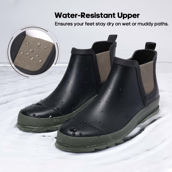Women's Waterproof Rain Boots Short Rain BootsNortiv8