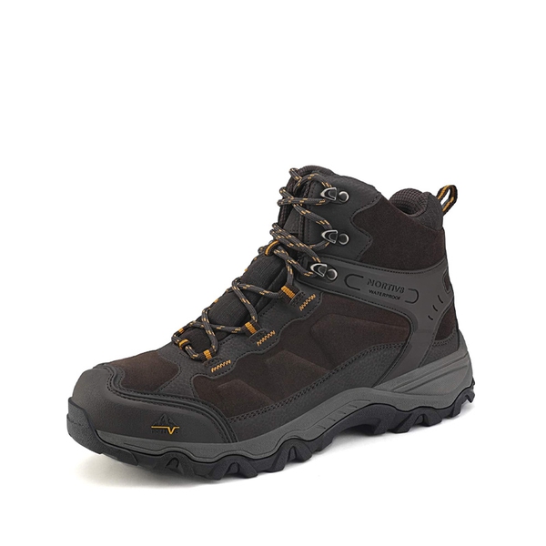 Men s Wide Suede Waterproof Hiking Boots Wide Fit